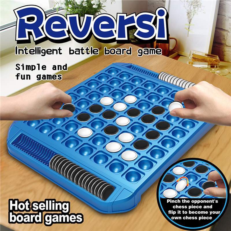 Board Game Flip 7 - Gioco da Tavolo Reversi Othello, Scacchi