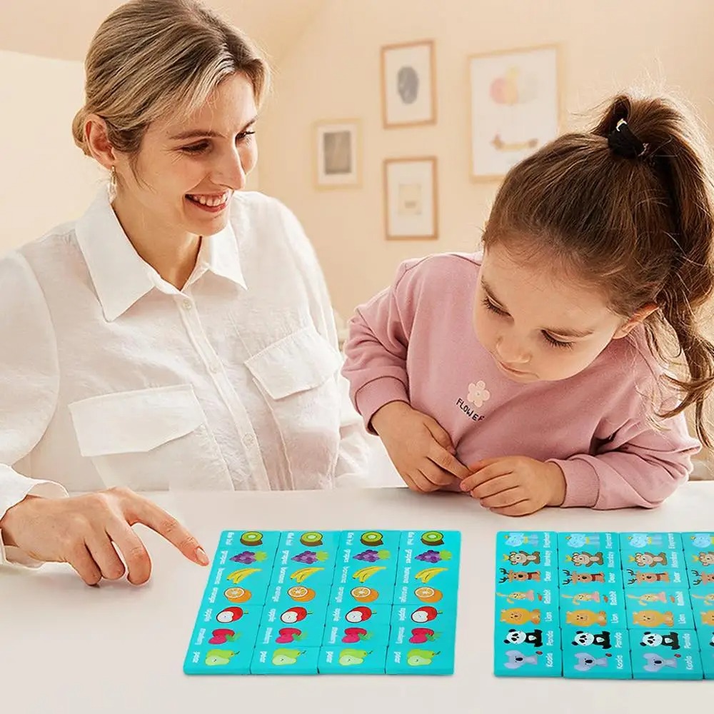 Board Game Flip 7 - Solitario di memoria in legno Gioco