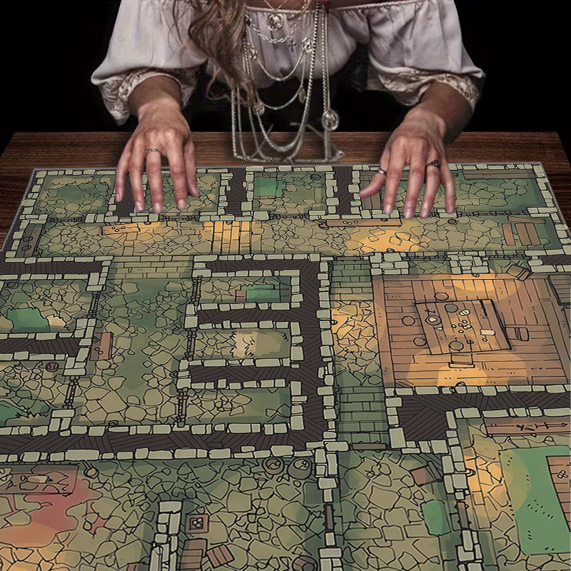 Board Game Maker - 1 tovaglia da gioco Dungeon Maze
