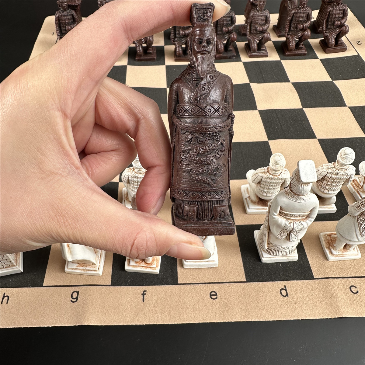 Board Game Queen - Terracotta Warriors pezzi di scacchi antichi