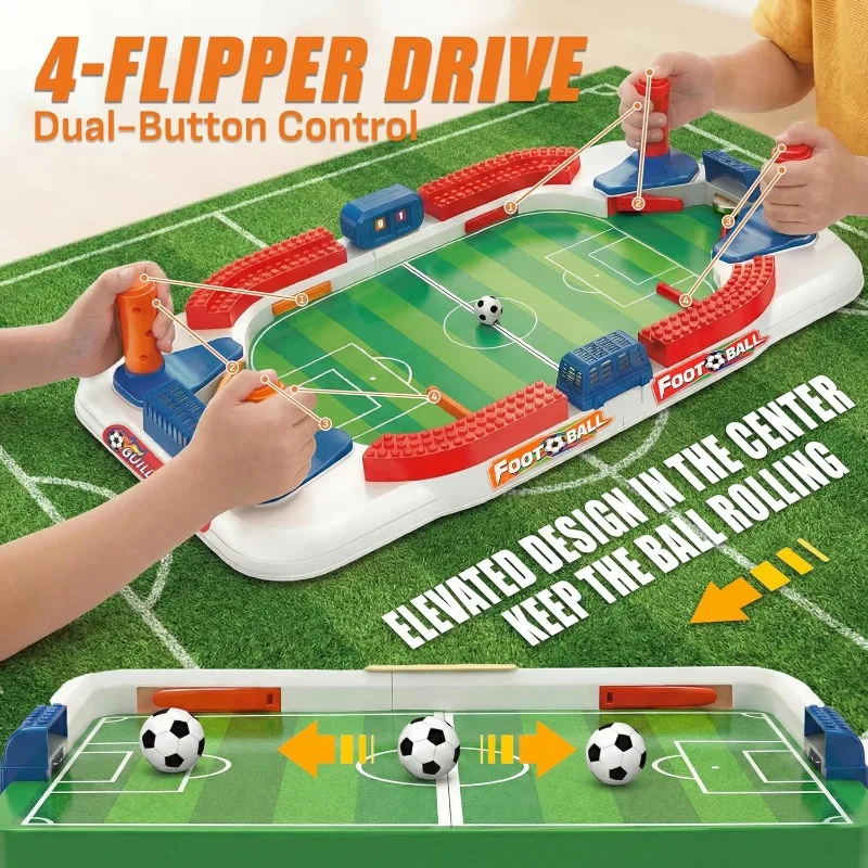 Board Game Flip 7 - Mini Calcio da Tavolo con Doppio