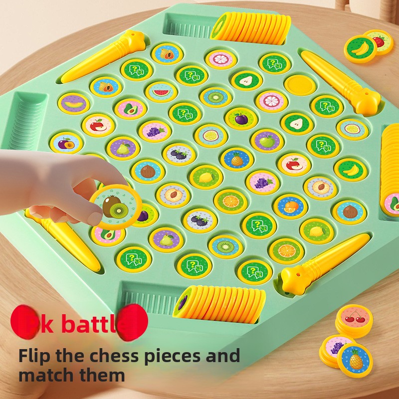 Board Game Flip 7 - Gioco da Tavolo Fruit Flip Memory