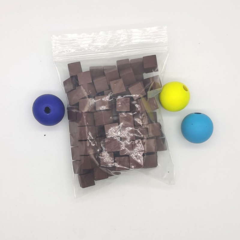 100 Pz/lotto 10mm Cubi di Legn - Board Game Economy recensione e prezzo