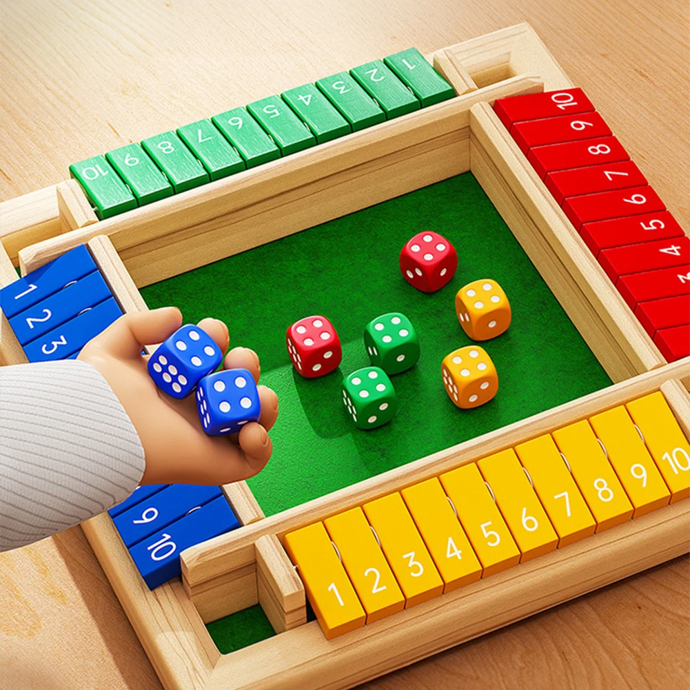 Gioco di lancio a sei facce Gi - Board Game Flip 7 recensione e prezzo