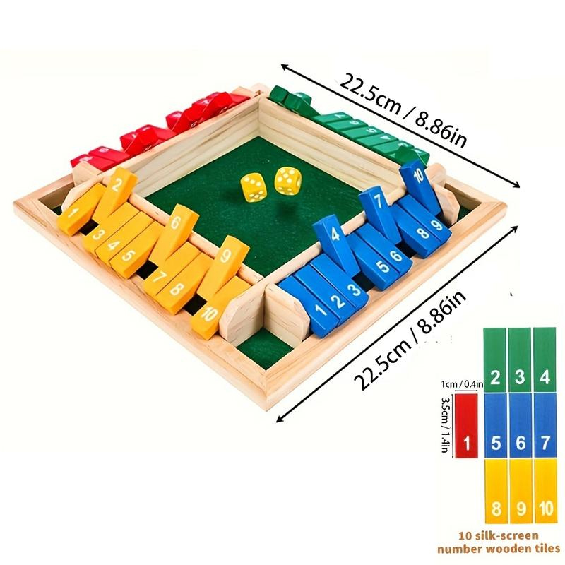 Gioco da Tavolo in Legno con D - Board Game Flip 7 recensione e prezzo