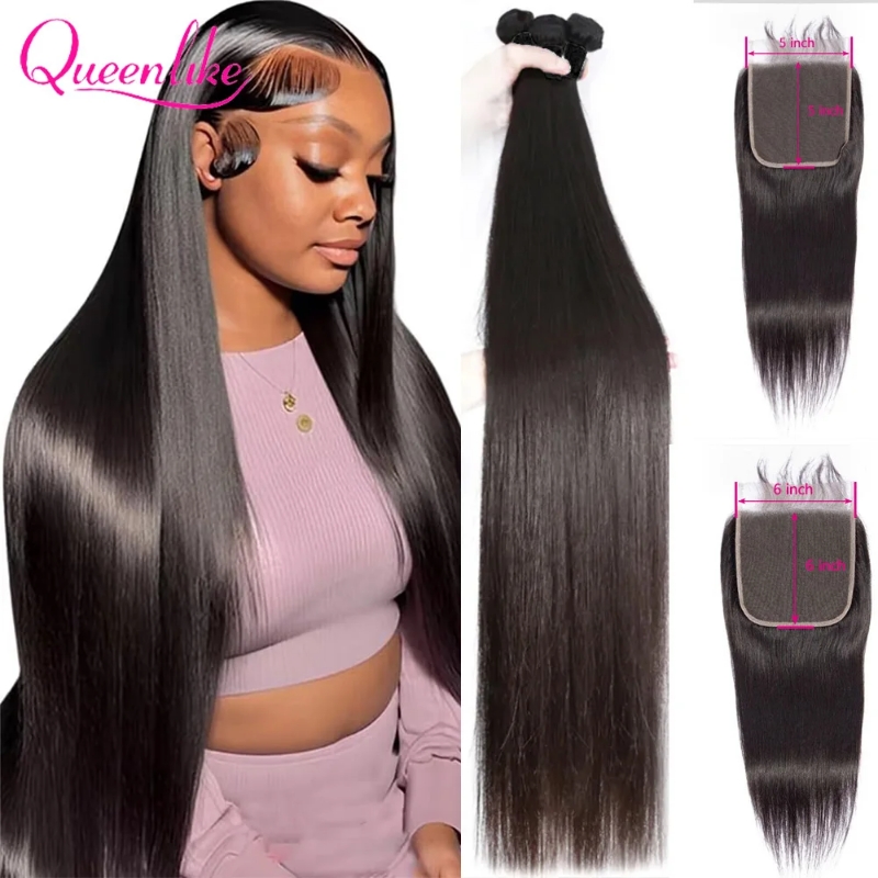 Fasci di capelli umani lisci d - Board Game Queen recensione e prezzo