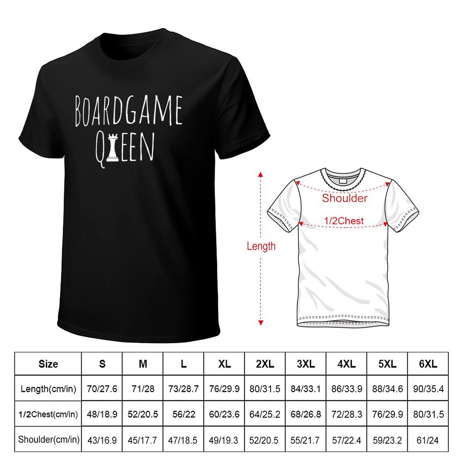 T-Shirt Queen Boardgame, T-Shi - Board Game Queen recensione e prezzo